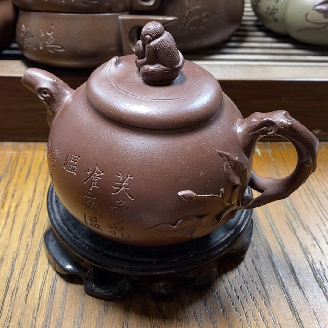 紫砂茶壶原矿手工148