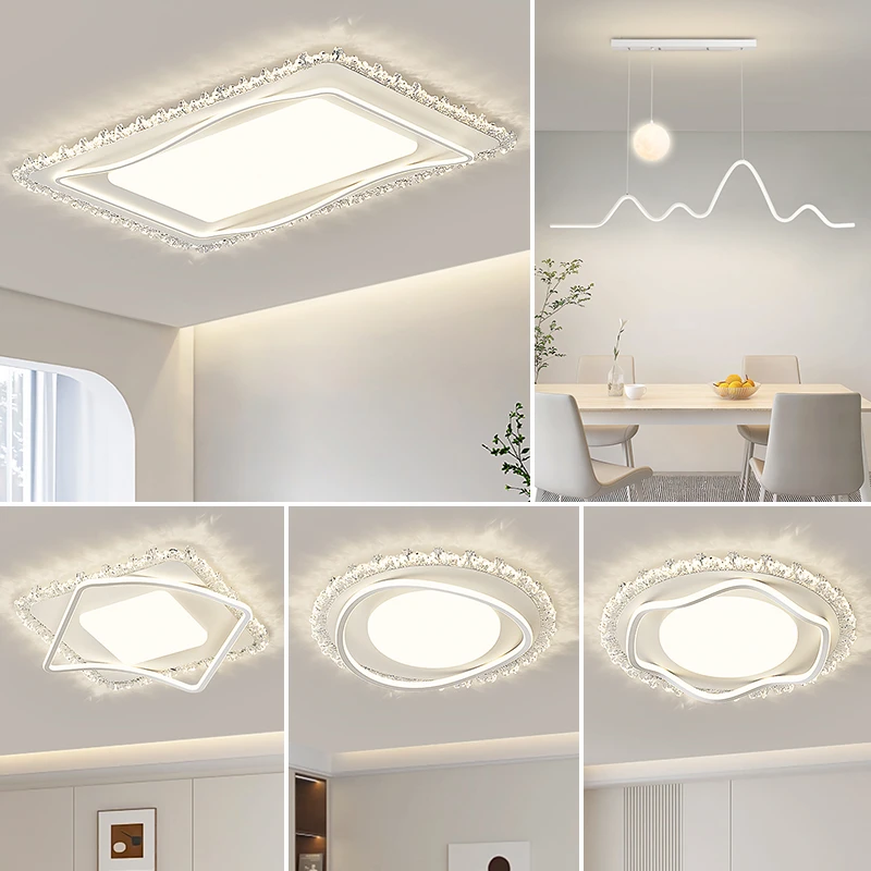 【顾家】C客厅主灯led吸顶灯网红现代简约大气灯具全屋套餐中山灯具