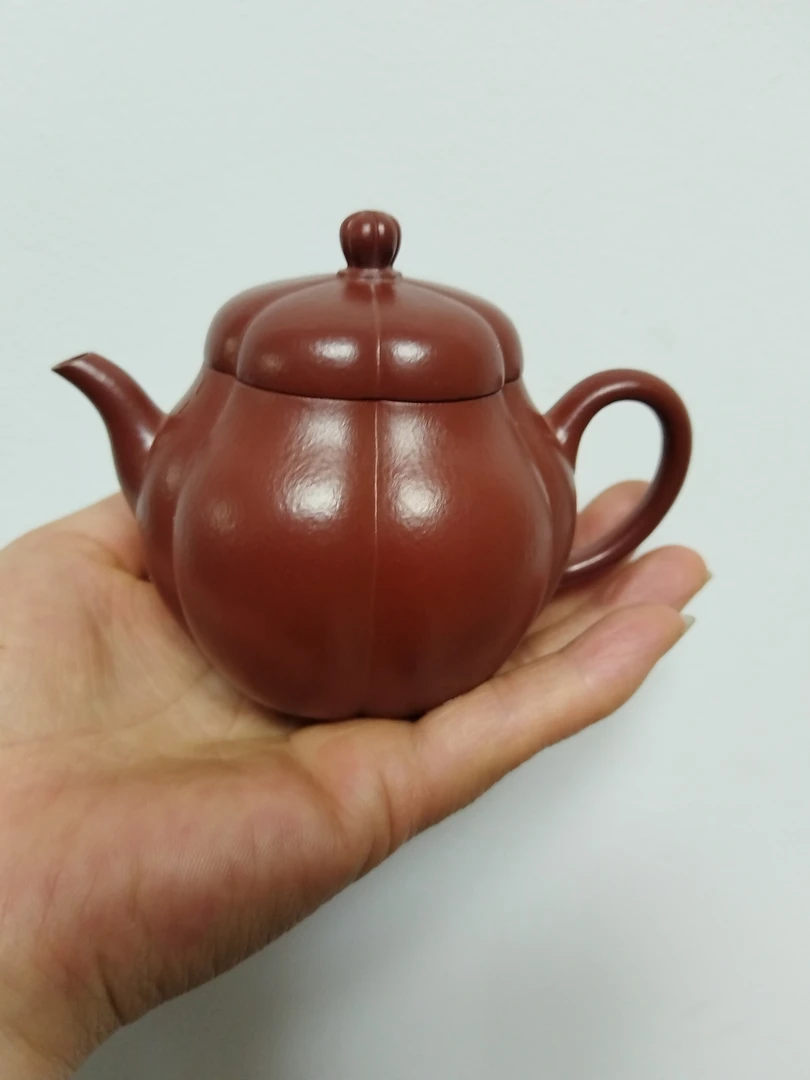 当代 梨形壶 朱泥 150cc