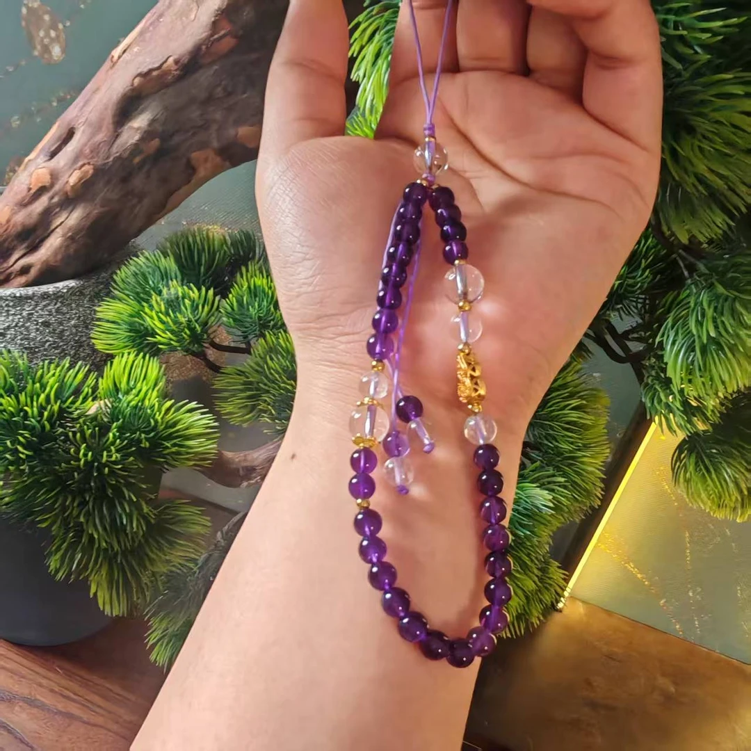 【德巧家】水晶手机链