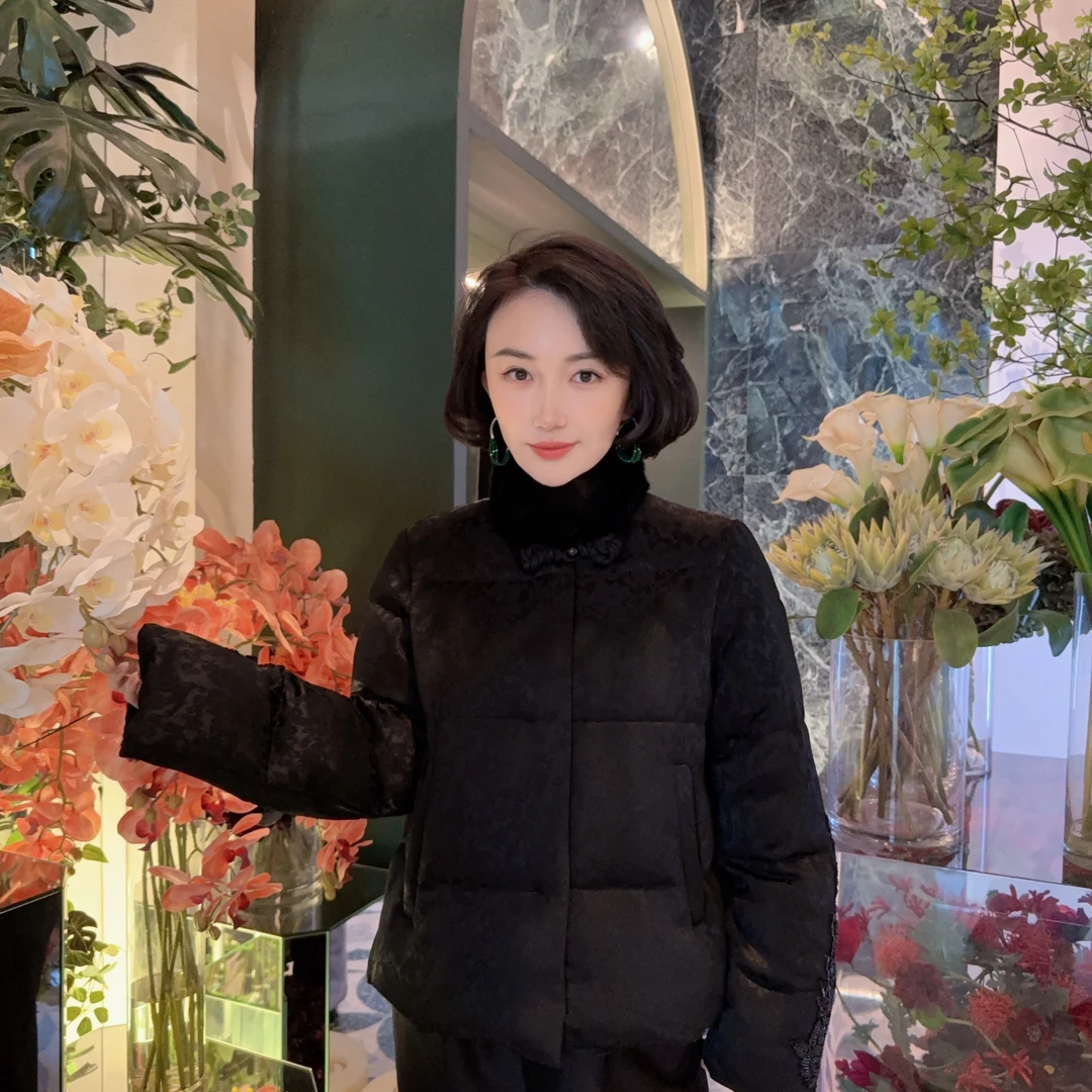 Betty Bairn【栩栩如风-鹅绒】高端定制秋冬鹅绒毛领外套24B-BW7566