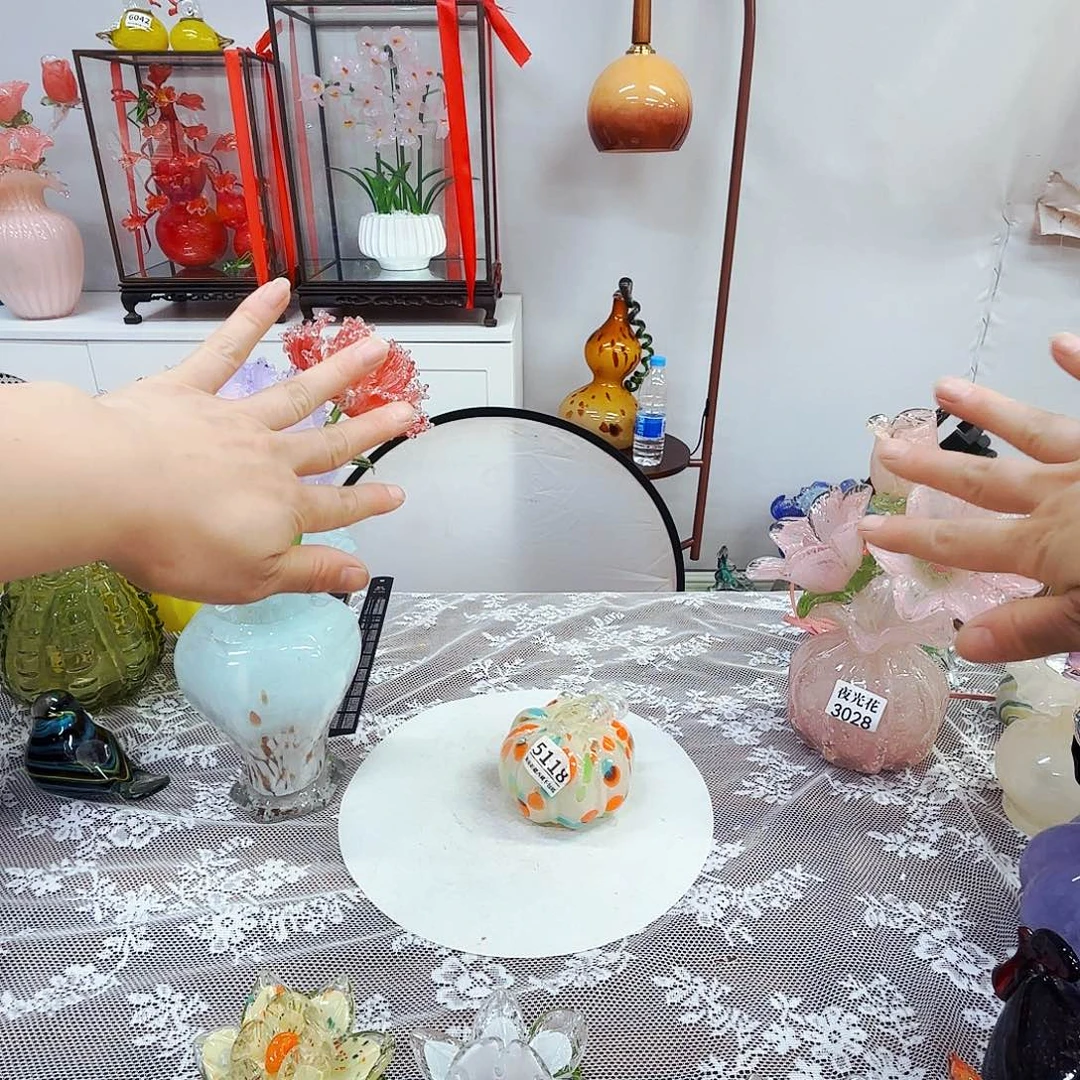 琉璃花瓶花器艺术品