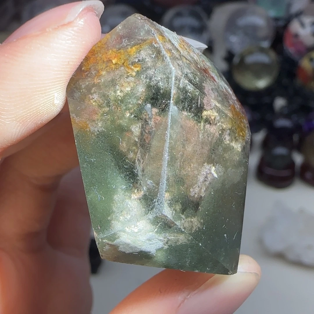 水晶未镶嵌摆件b915
