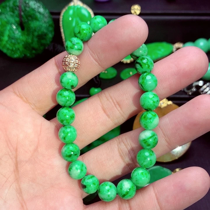 翡翠未镶嵌手串手串