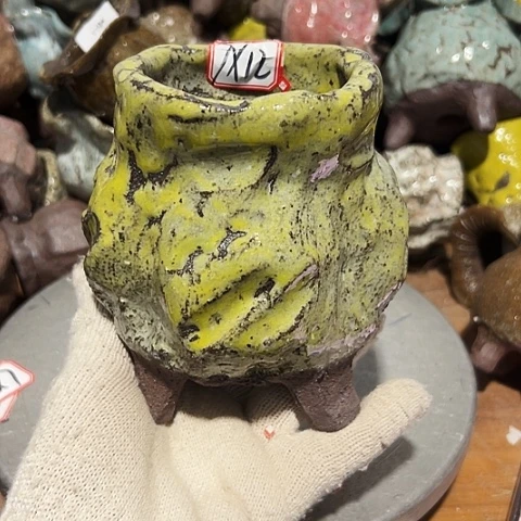 粗陶花盆制作就这样了