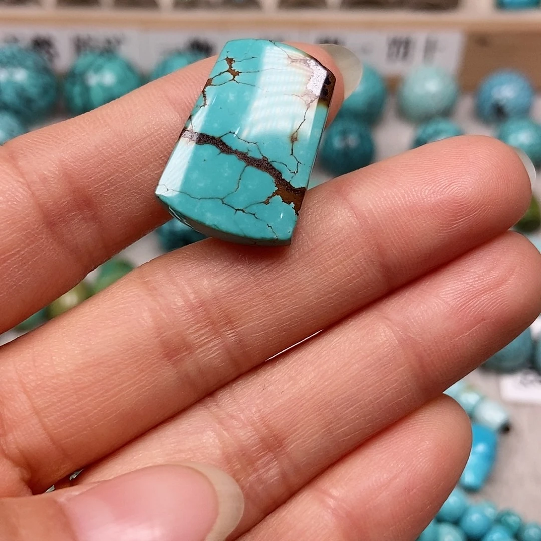 未镶嵌绿松石珠宝半成品