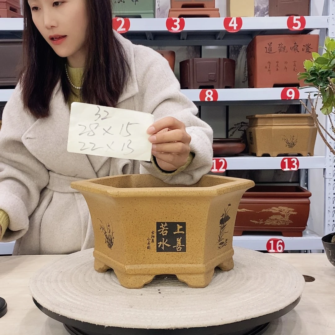 紫砂花盆紫砂花盆