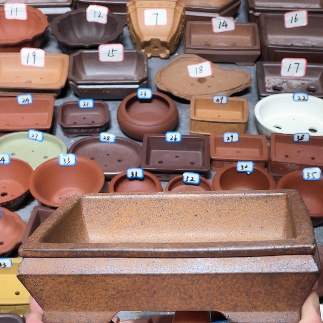 紫砂小盆14*9.5*3