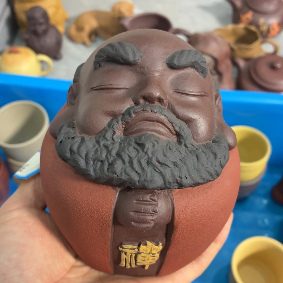 茶杯紫砂放漏放漏放大漏了
