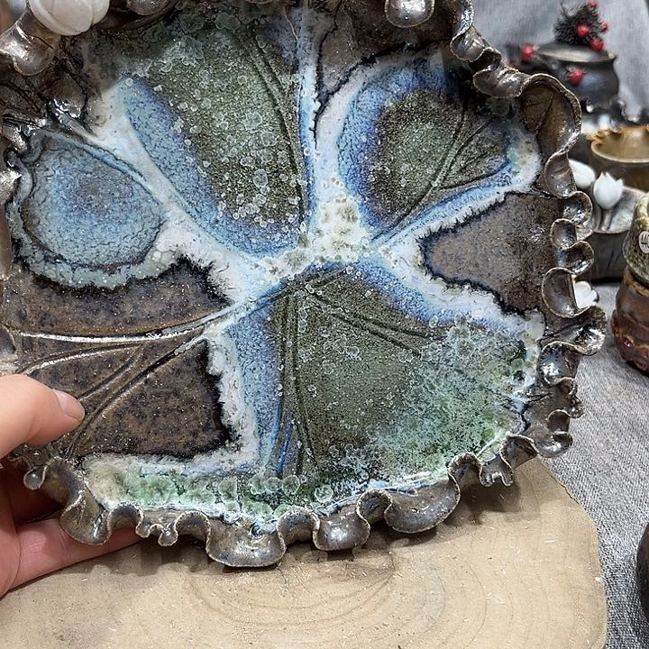 欧**情垚焱柴烧茶具分享