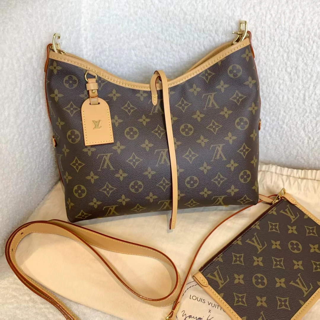 99新 LouisVuitton/路易威登 壹臻/老花carryall包 95256285