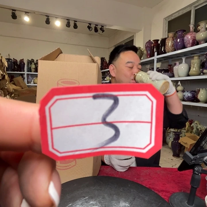瓷片牛家钧窑牛自恒老师钧瓷
