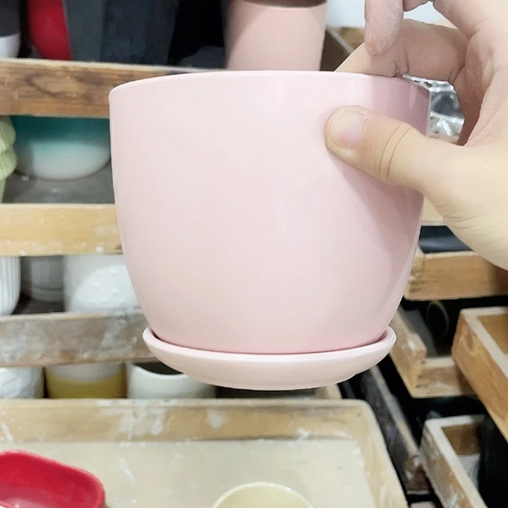 陶瓷花盆全场12包邮