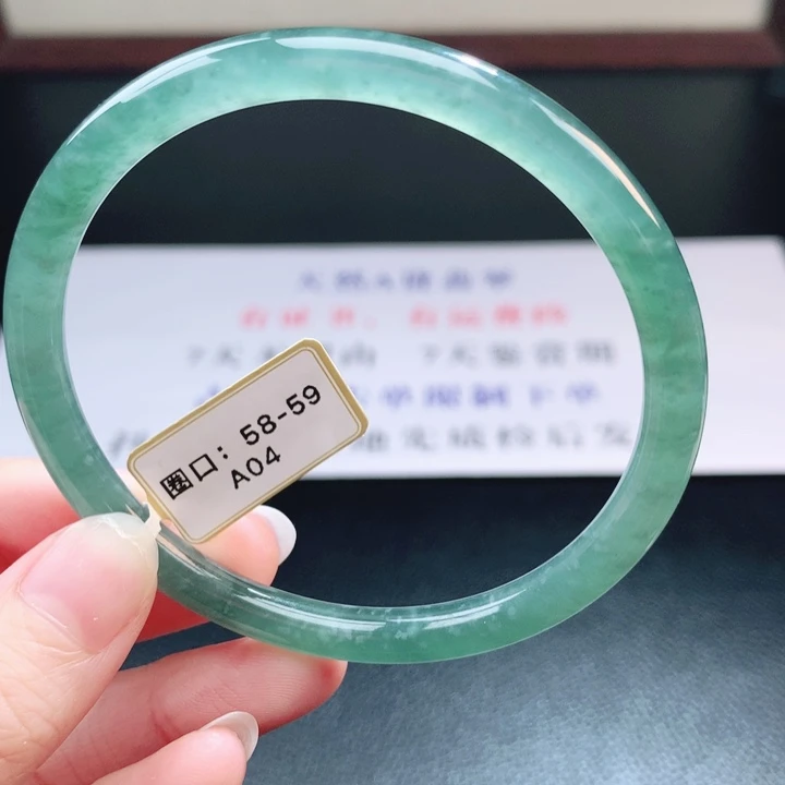 翡翠未镶嵌手镯翡翠手镯63