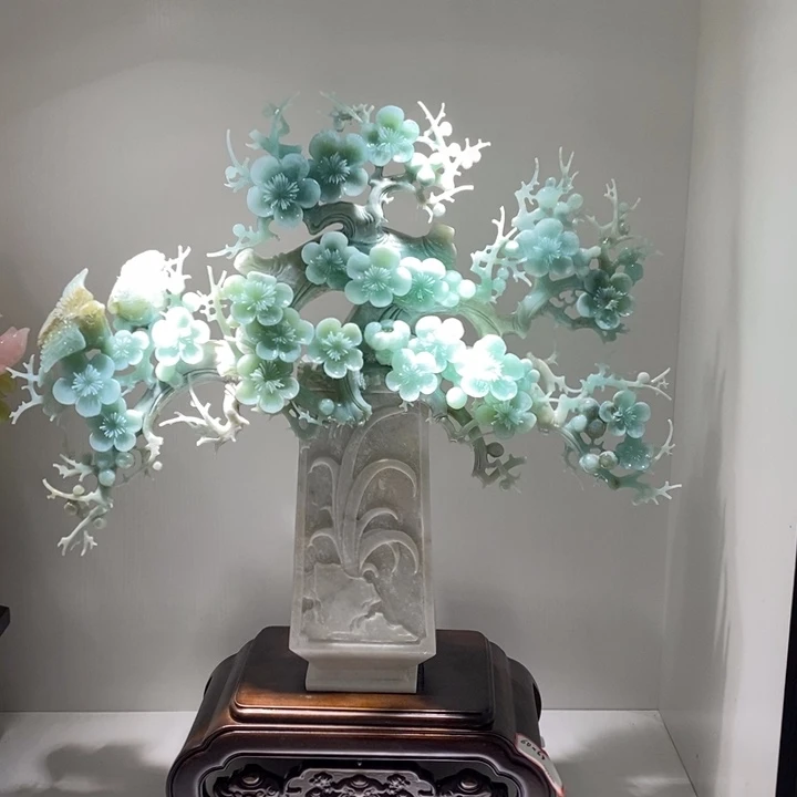 未镶嵌蛇纹石玉（覆膜）珠宝奇石