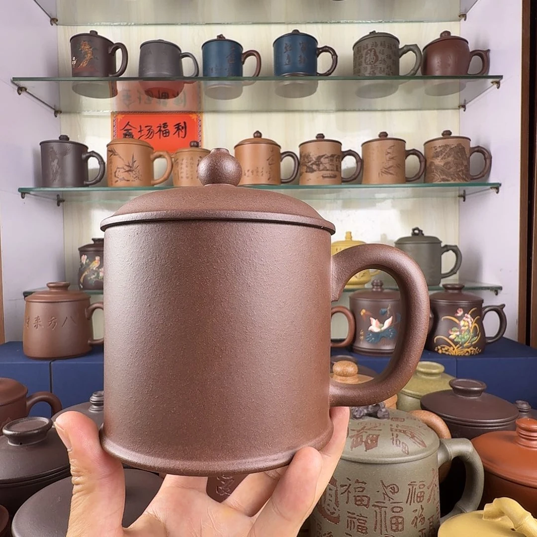 茶杯紫砂紫砂杯无礼盒