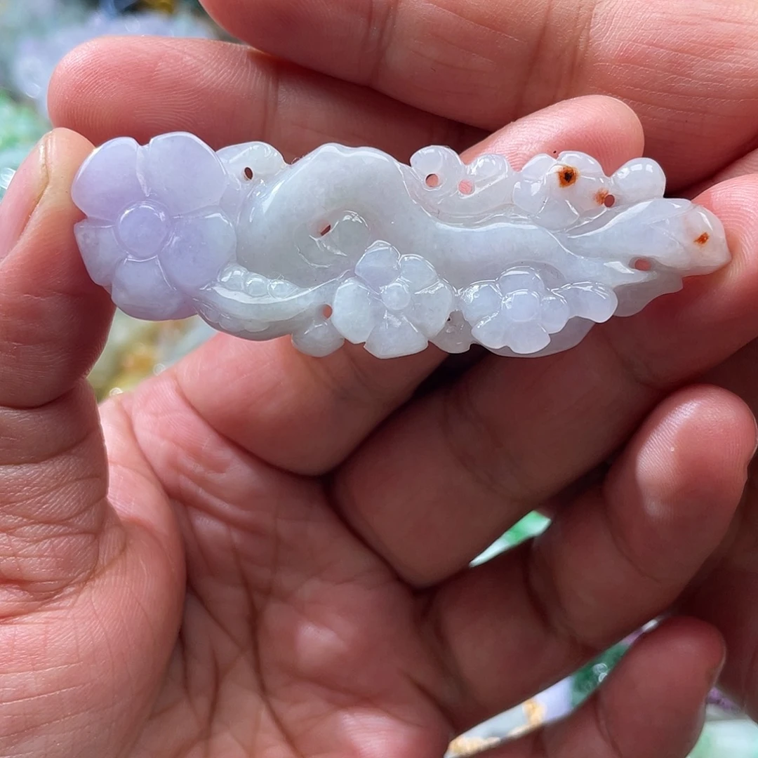 翡翠未镶嵌颈饰翡玉缘翡翠