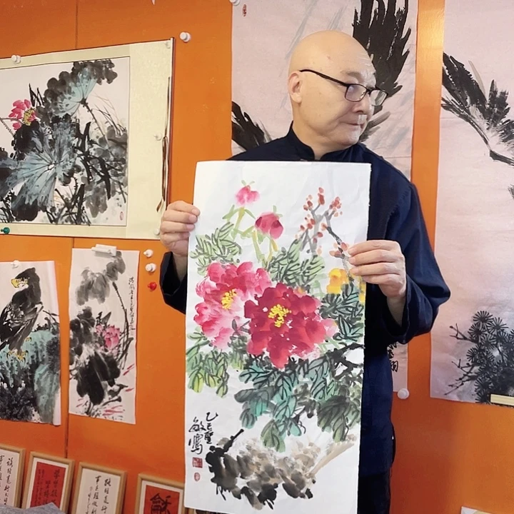 国画张圣敏先生纯手绘作品