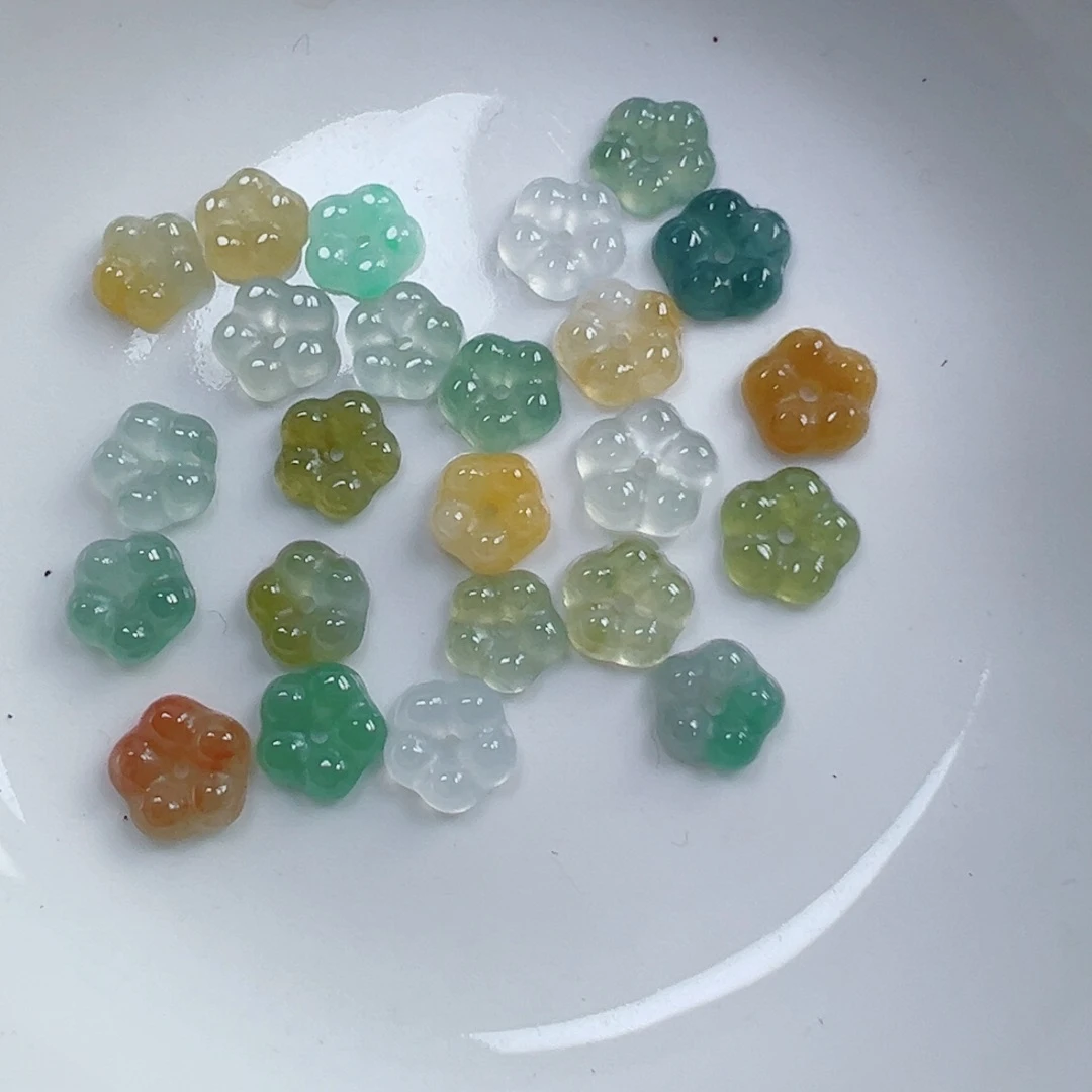 翡翠散珠翡翠冰花花