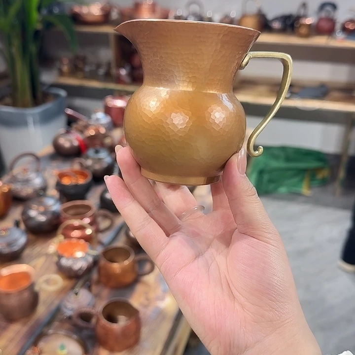 紫铜手工尊爵公道杯
