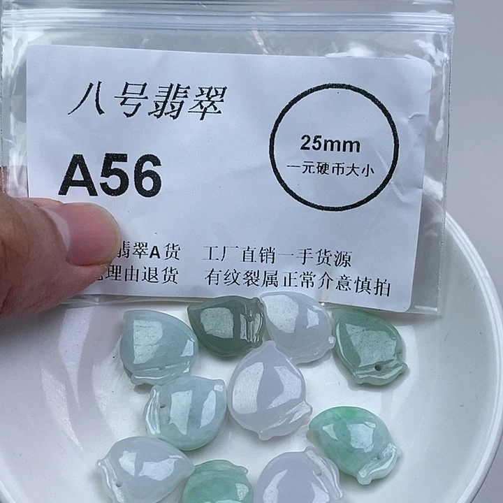 翡翠未镶嵌颈饰aa