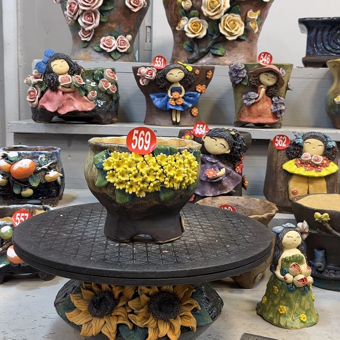 福利569 号陶然花器手工花盆