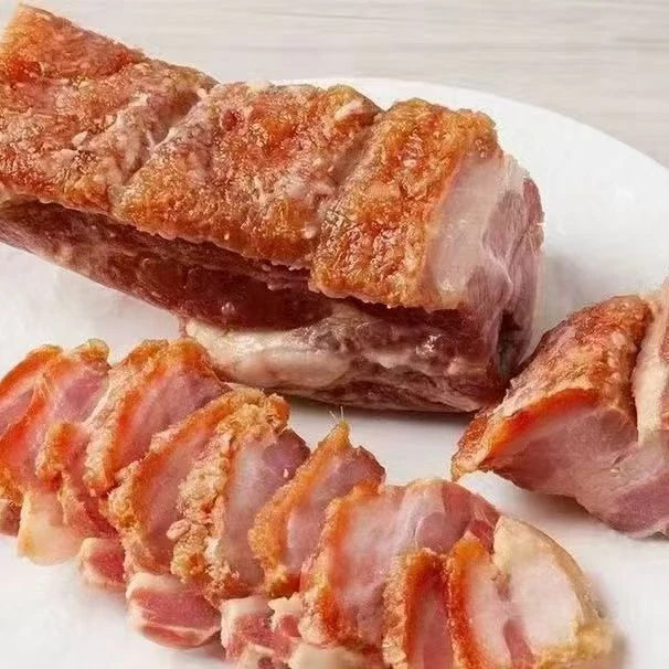 云南农户土猪脆皮五花肉