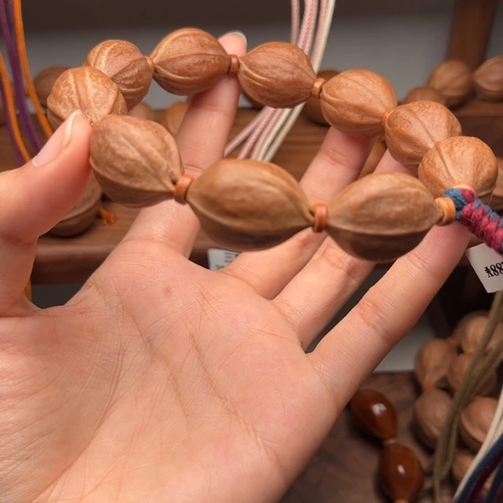 双***已橄榄核手串/手链梅林铁核梅林发货