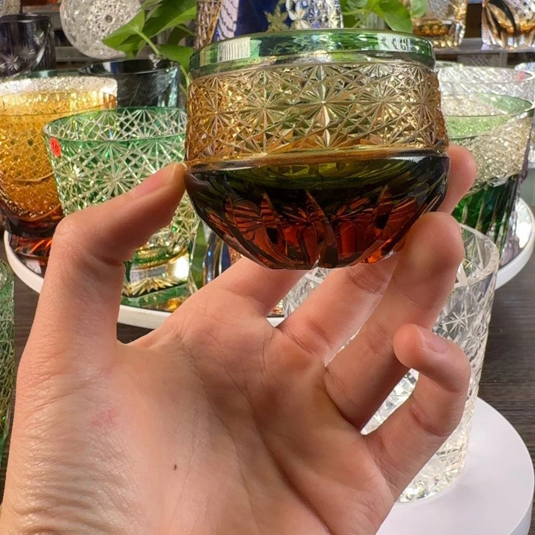 水晶玻璃宽口款333