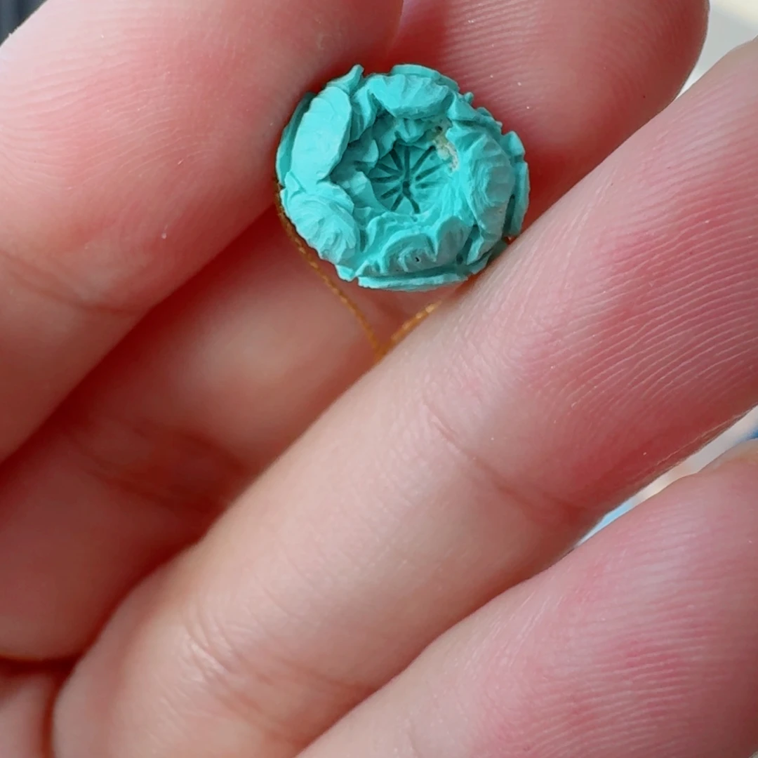 未镶嵌绿松石珠宝奇石