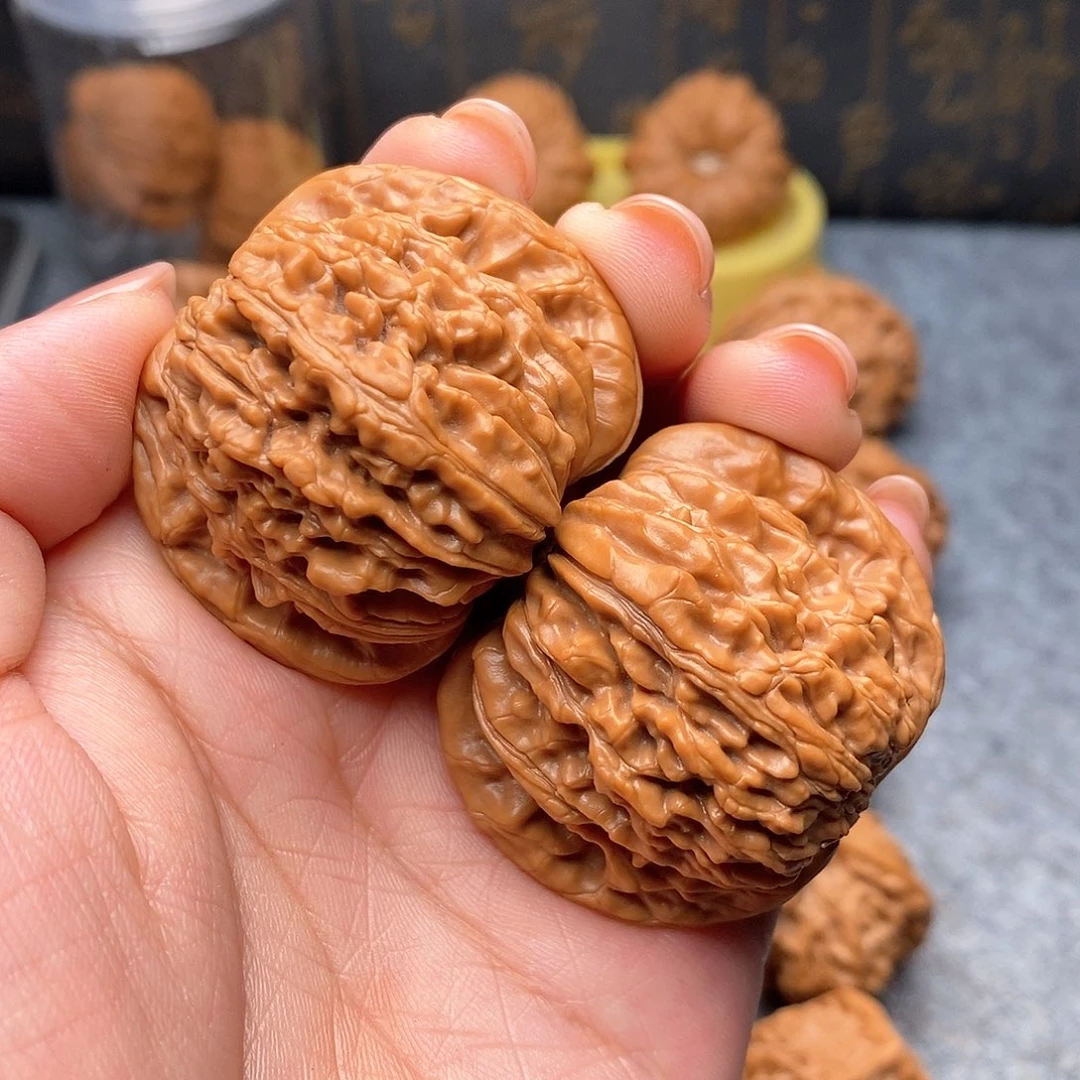 文玩核桃把件四座楼43