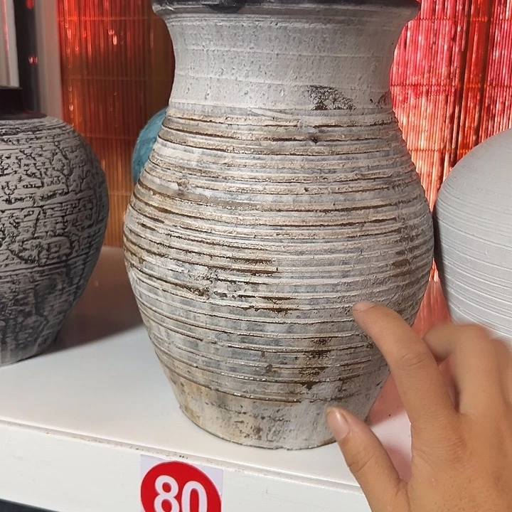 粗陶盆默认打孔高24口14