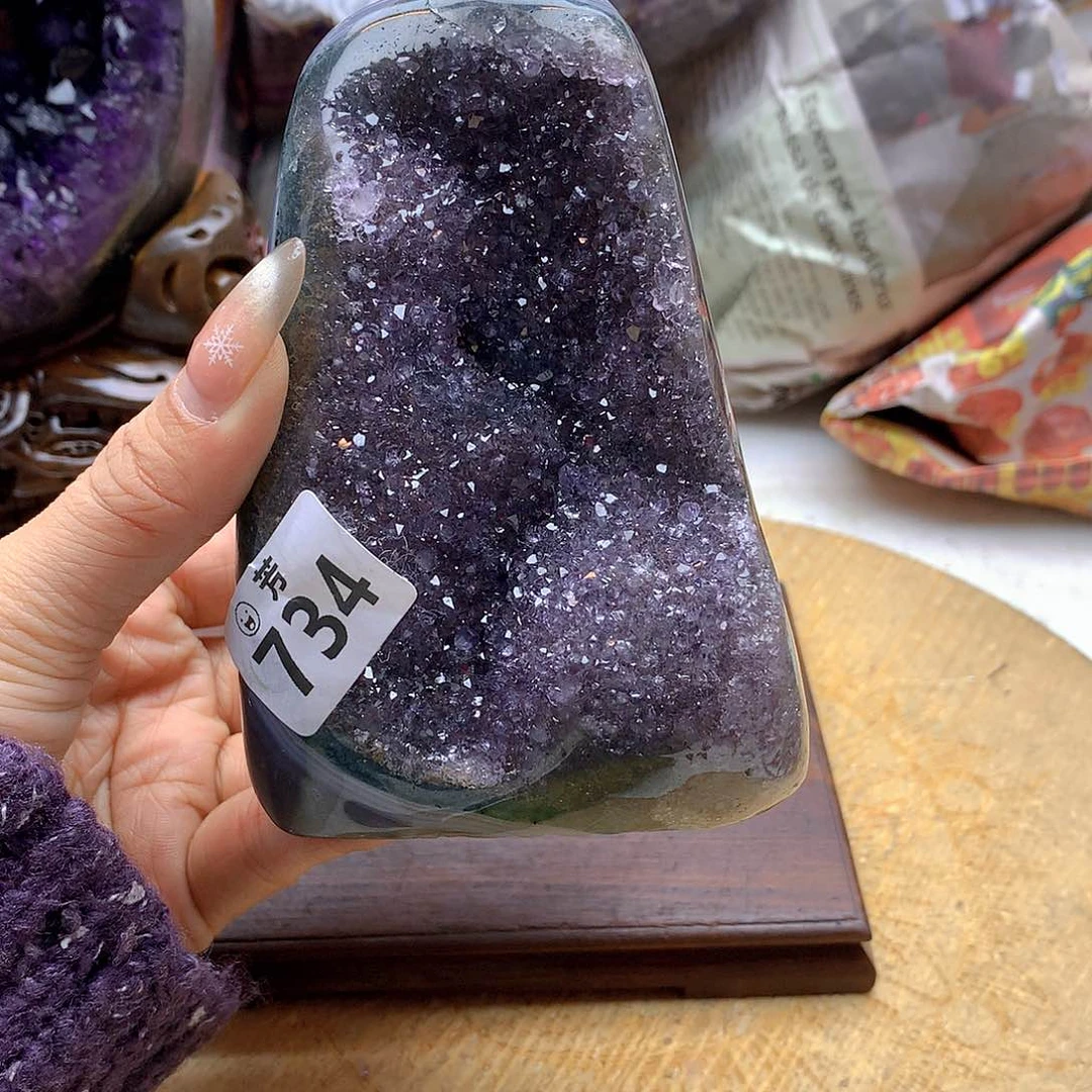 紫晶大型摆件（非配饰）未镶嵌