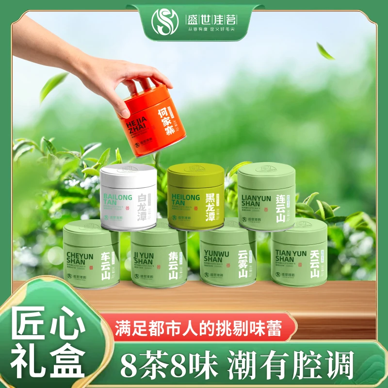 盛世佳茗信阳毛尖新茶521名山茶大山茶礼盒装