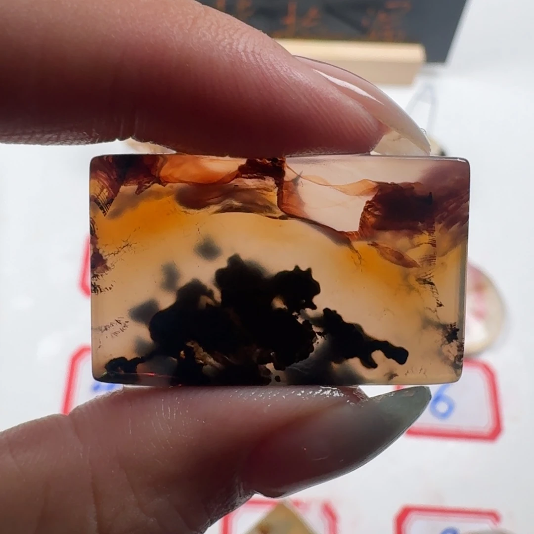 玛瑙/玉髓吊坠(不含链)未镶嵌