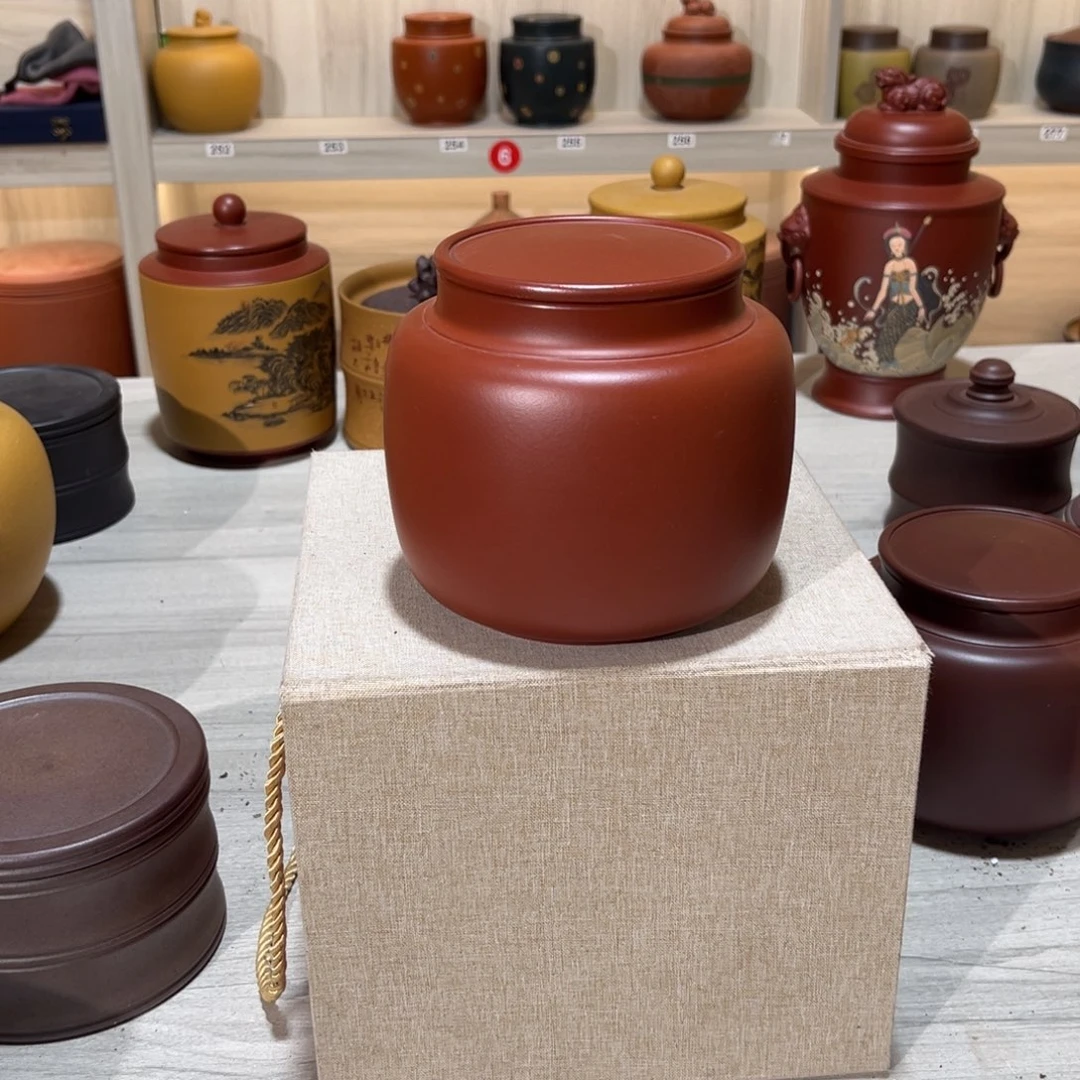 紫砂茶叶罐紫砂的制作