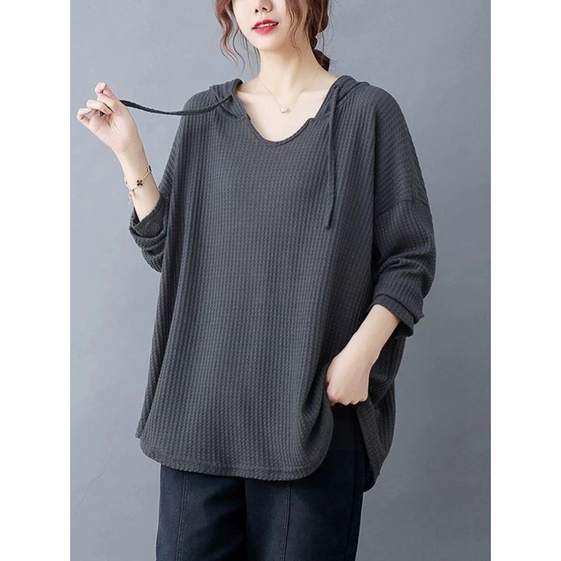 3677  GZD1设计感百搭时尚宽松短袖卫衣