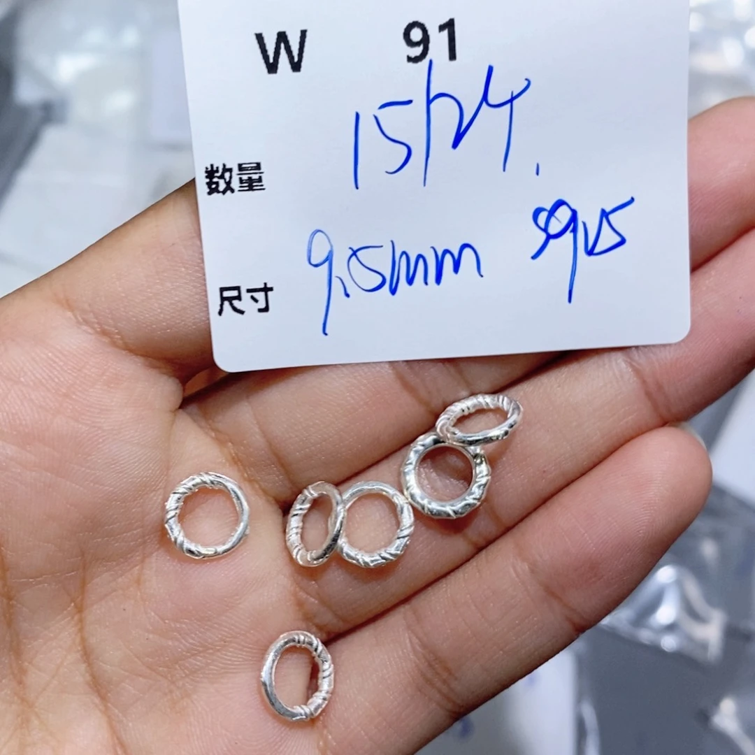 银S925镶嵌颈饰水晶W91