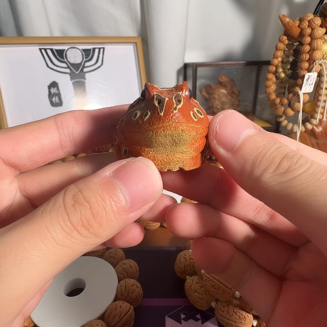 吊坠桃核超级无敌金蟾