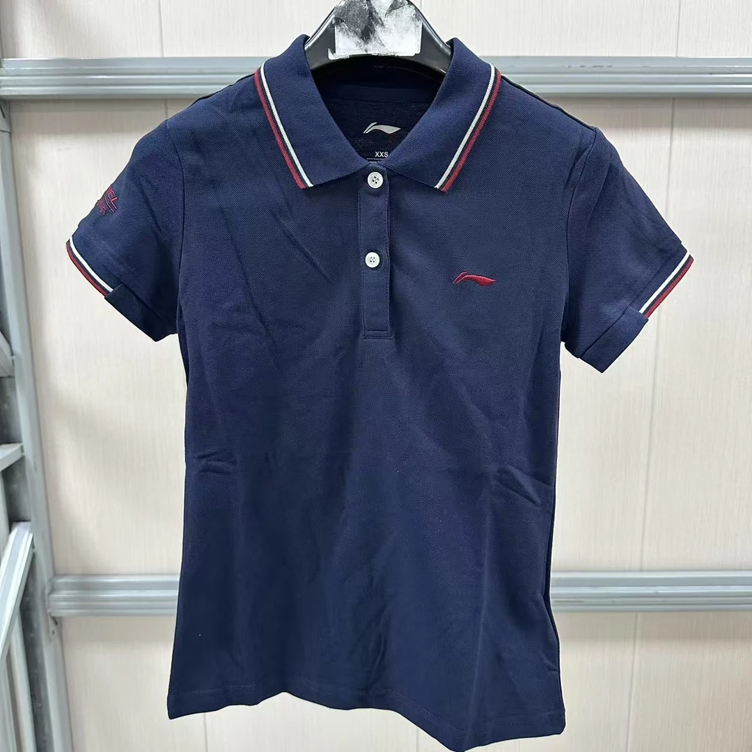 《B品以直播间展示为准》李宁夏季女款短袖休闲运动POLO衫ATSM272