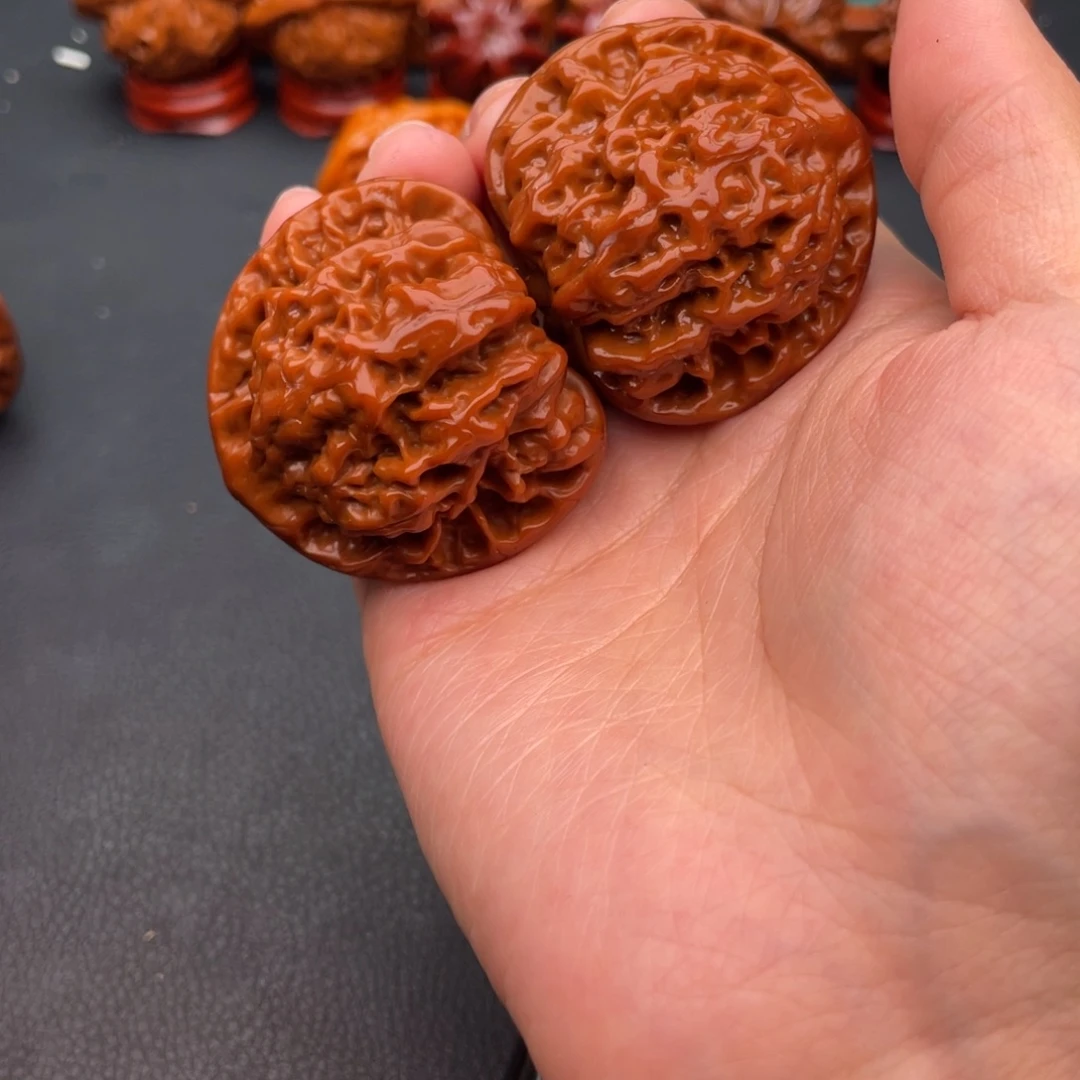 把件文玩核桃官帽