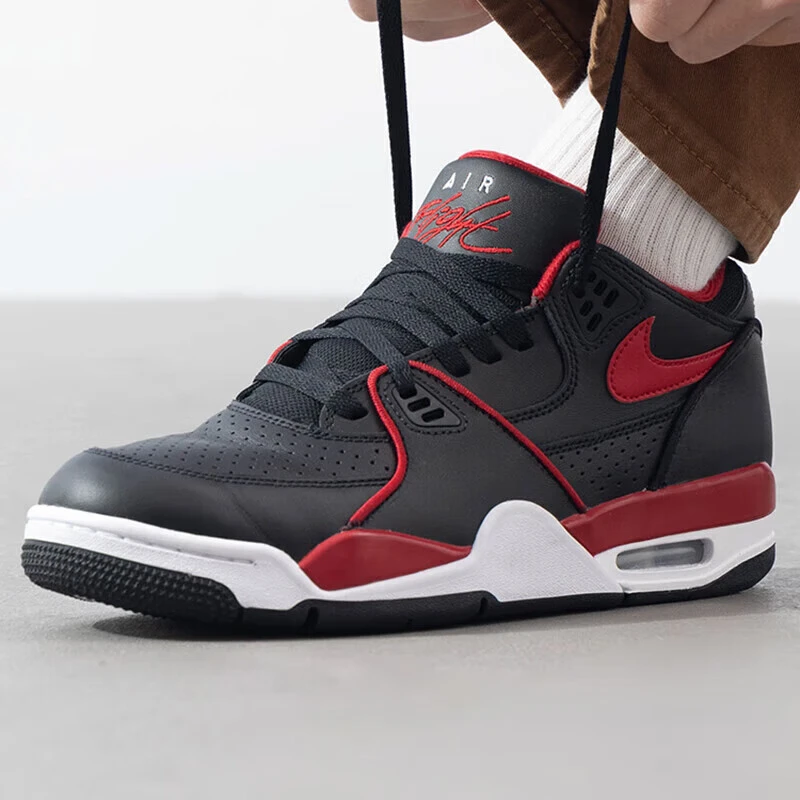NIKE/耐克男鞋2025夏季新款AIR FLIGHT 89气垫透气缓震运动篮球鞋