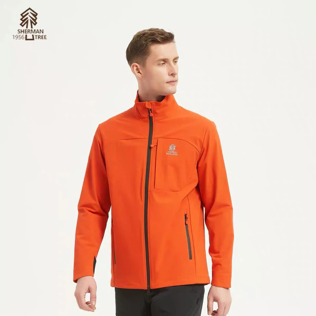 舍曼树立领考度拉新款夹克外套