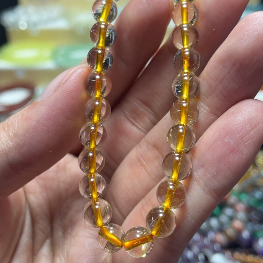 【闪购商品】水晶手链银S925镶嵌盼*～