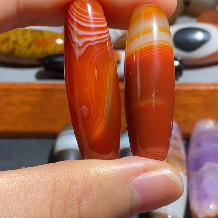 快***者玛瑙/玉髓未镶嵌颈饰