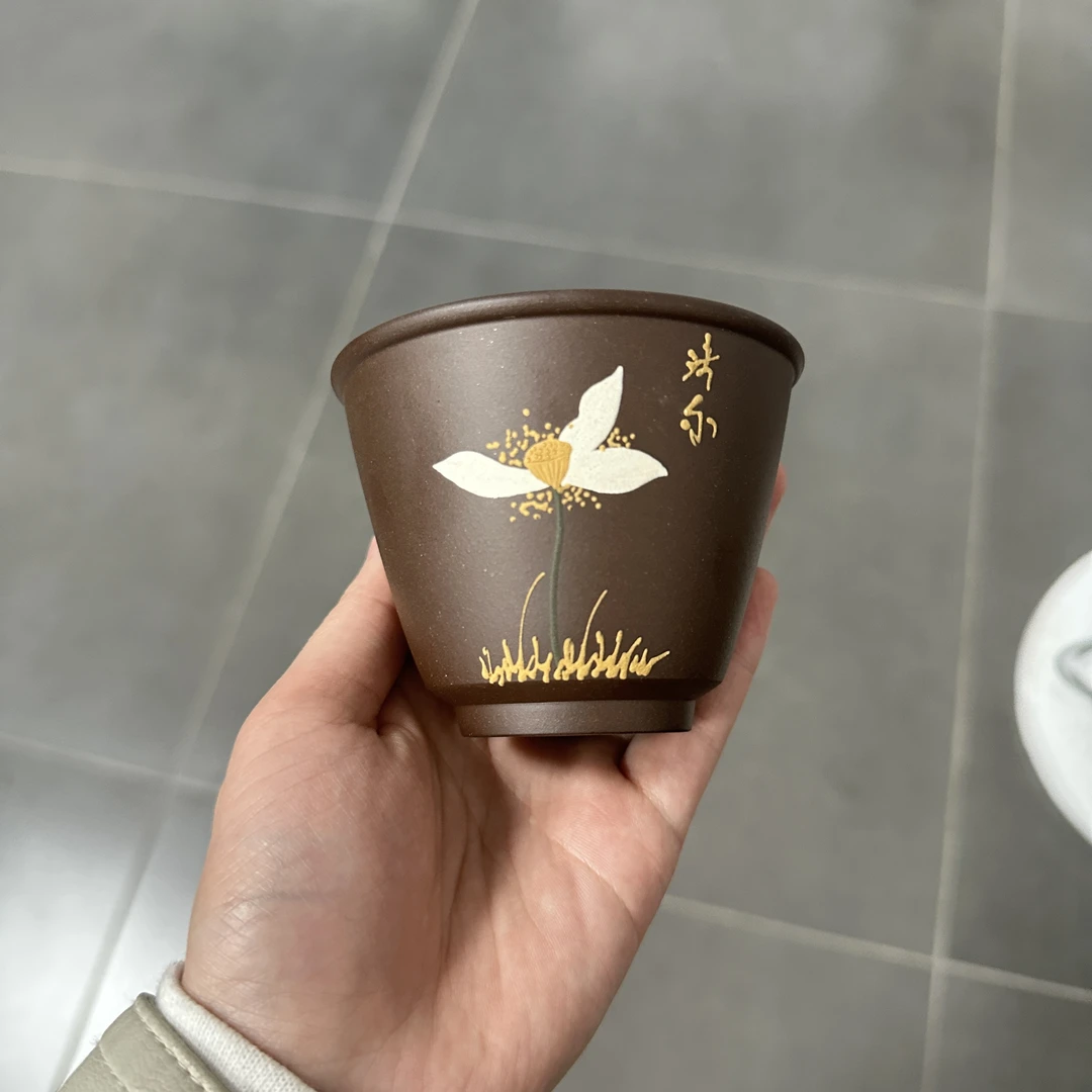 宜兴原矿紫砂主人杯