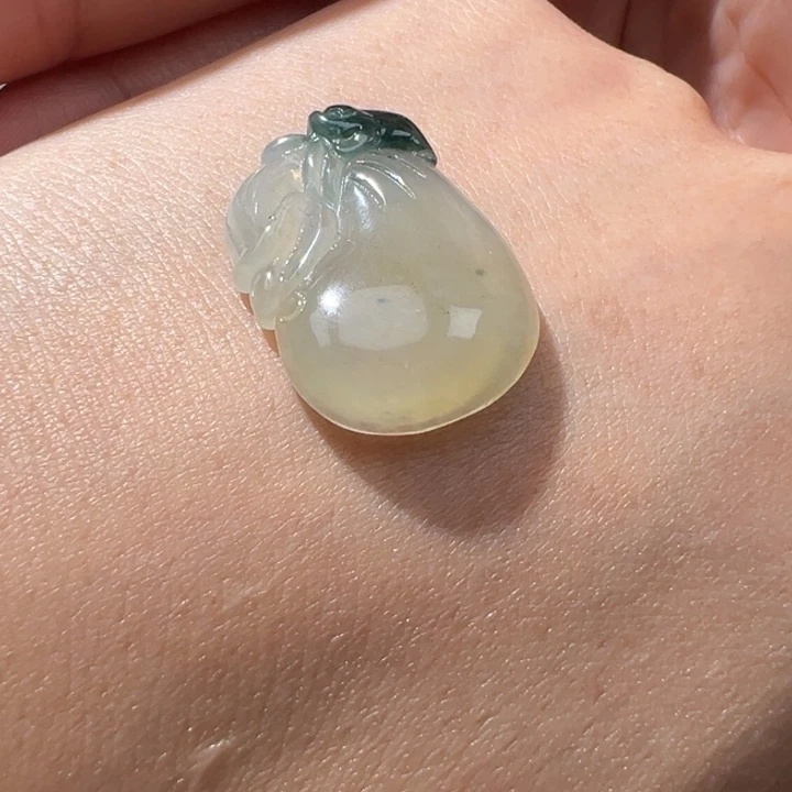 定制翡翠未镶嵌钱袋子