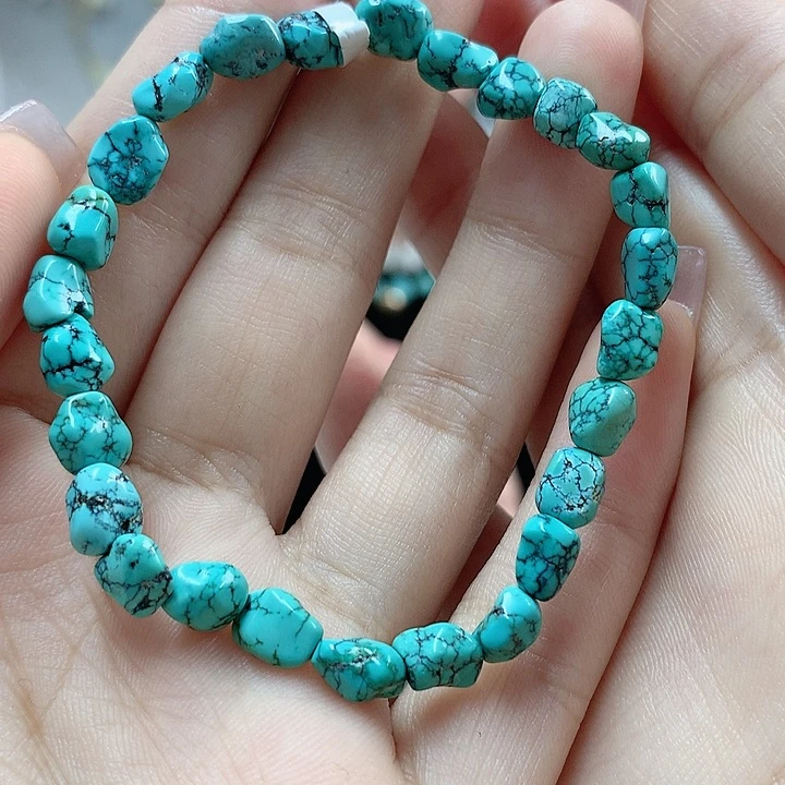 绿松石珠宝奇石未镶嵌