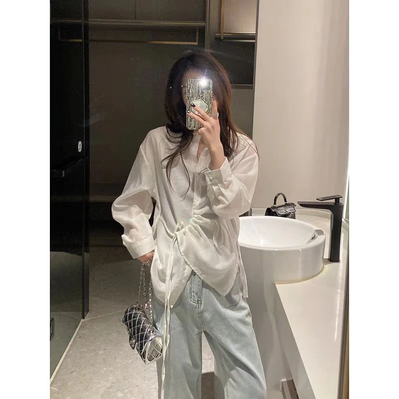 【代代精选】设计感POLO领上衣-21317