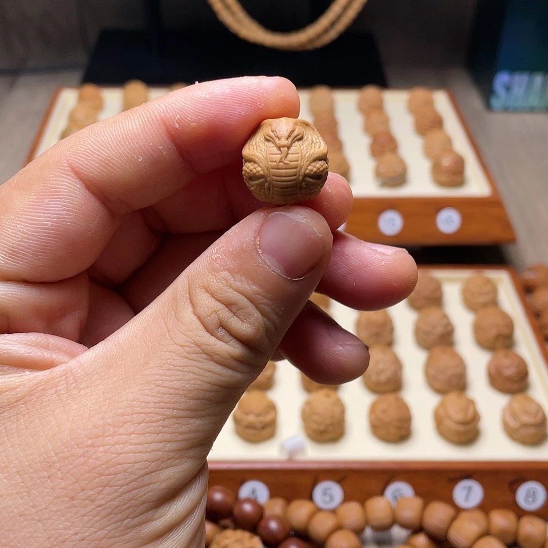 猴头核桃把件16左右猴头核桃大蛇福利款